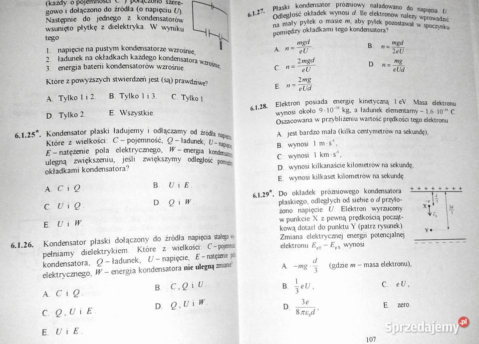 Zbiór pytań i zadań testowych z fizyki Jadwiga