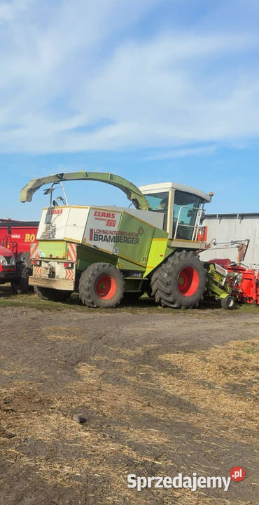 Claas Jaguar 860 1997 nieuszkodzony Ślesin