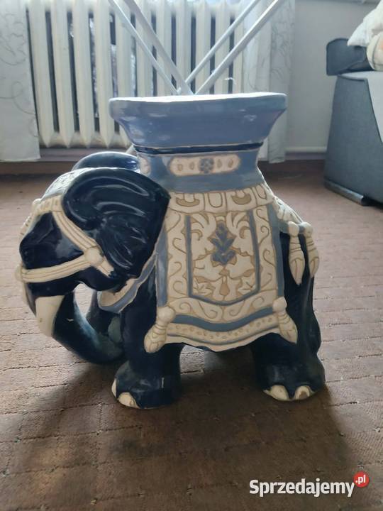 Ceramiczne kwietniki słoń Przechlewo