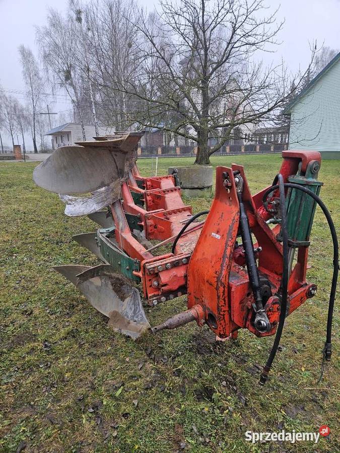 Pług Kverneland 4 skibowy obrotowy na resorze podlaskie Mońki sprzedam