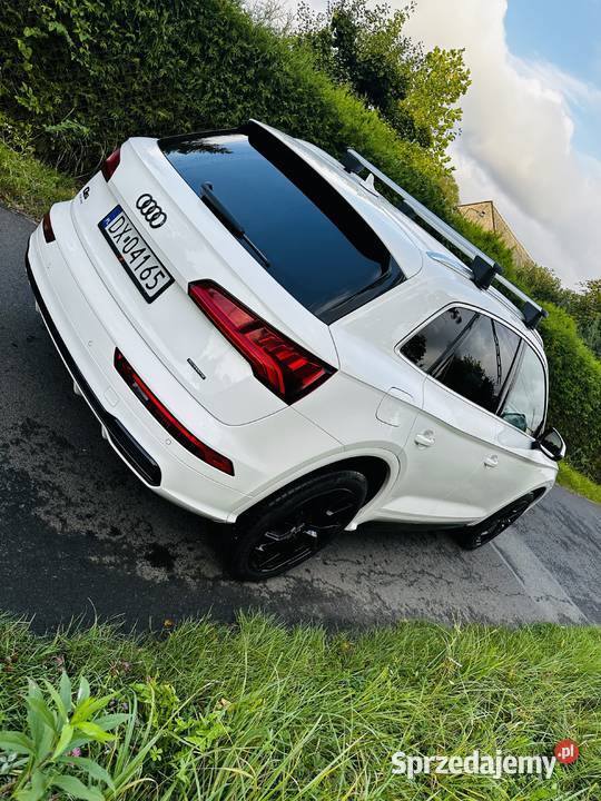 Audi Q5 S Line Brązowe skóry Duży serwis dolnośląskie Wrocław