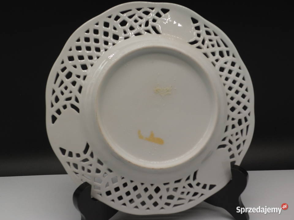 Talerz porcelanowy ażurowy Porcelana i szkło Raszków