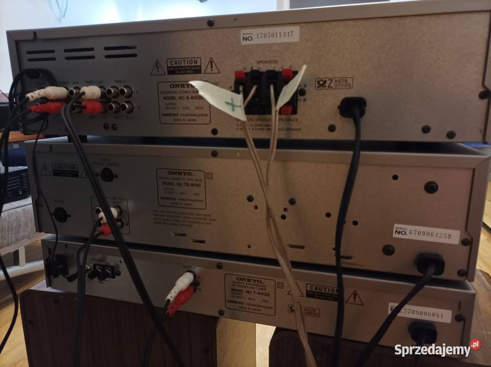 Onkyo 3 segment stan bez kolumn i CD Lubartów sprzedam