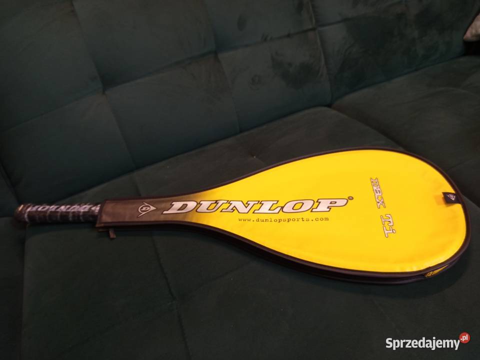 Rakieta do squasha Dunlop TI czarnożółtym NOWA Warszawa sprzedam