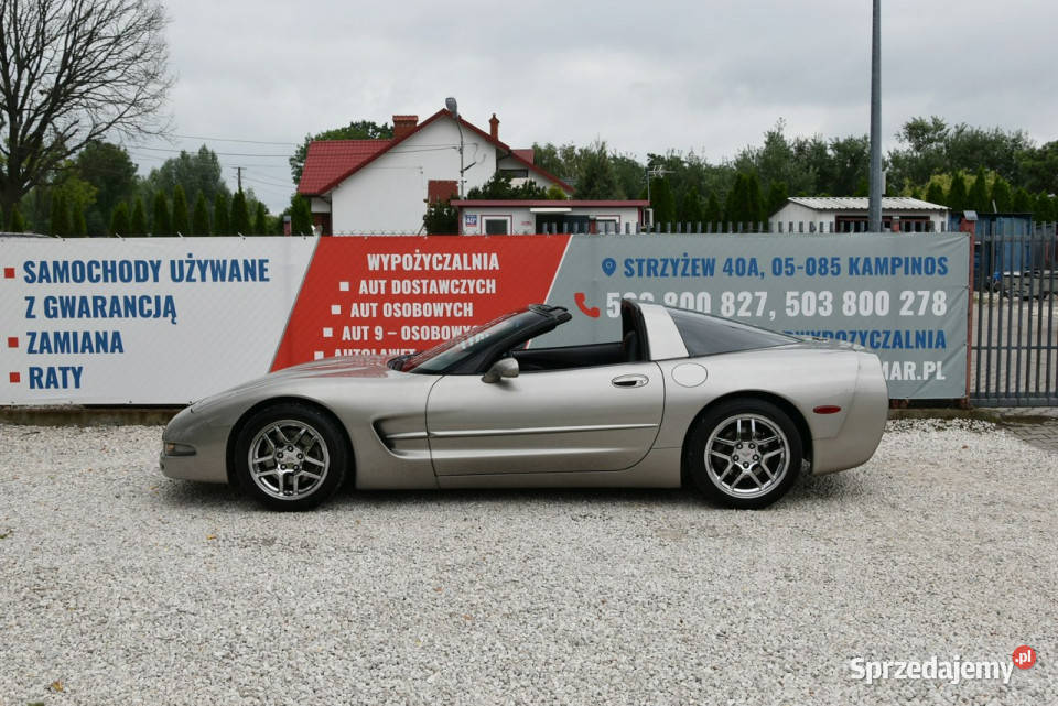 Chevrolet Corvette Coupe Targa 57 V8 355 1999r lakier metallic mazowieckie Kampinos