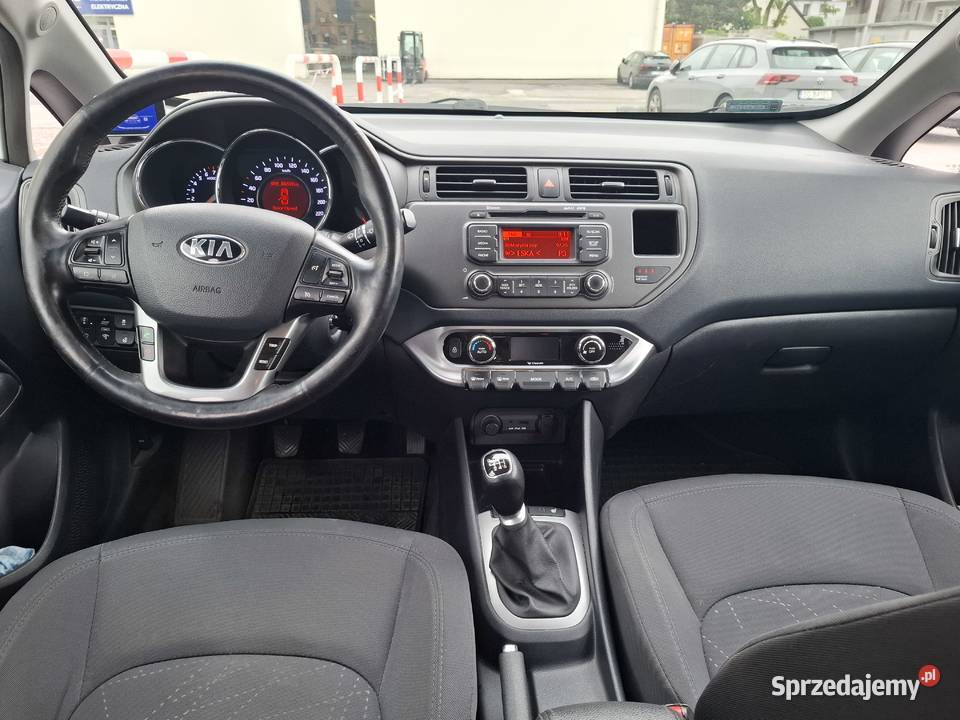 Kia Rio III 14 109 Salon Polska Grzane Rok produkcji 2014 Kraków