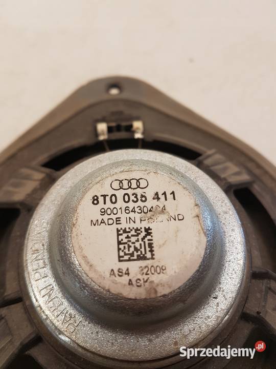 GŁOŚNIK TYŁ AUDI A5 COUPE 8T0035411 Sprzęt audio fabryczny Przystajń