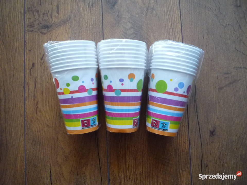 24 sztuki Arpex Kubki papierowe 200ml Fresh