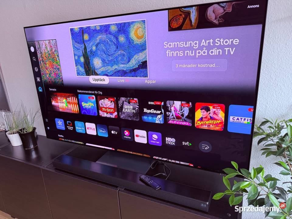 Telewizor Samsung OLED QE65S90D nowy stan mazowieckie Radom