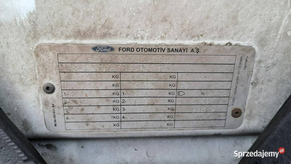 Ford F 127 TDCi E6d 180t Samochody ciężarowe mazowieckie Grójec
