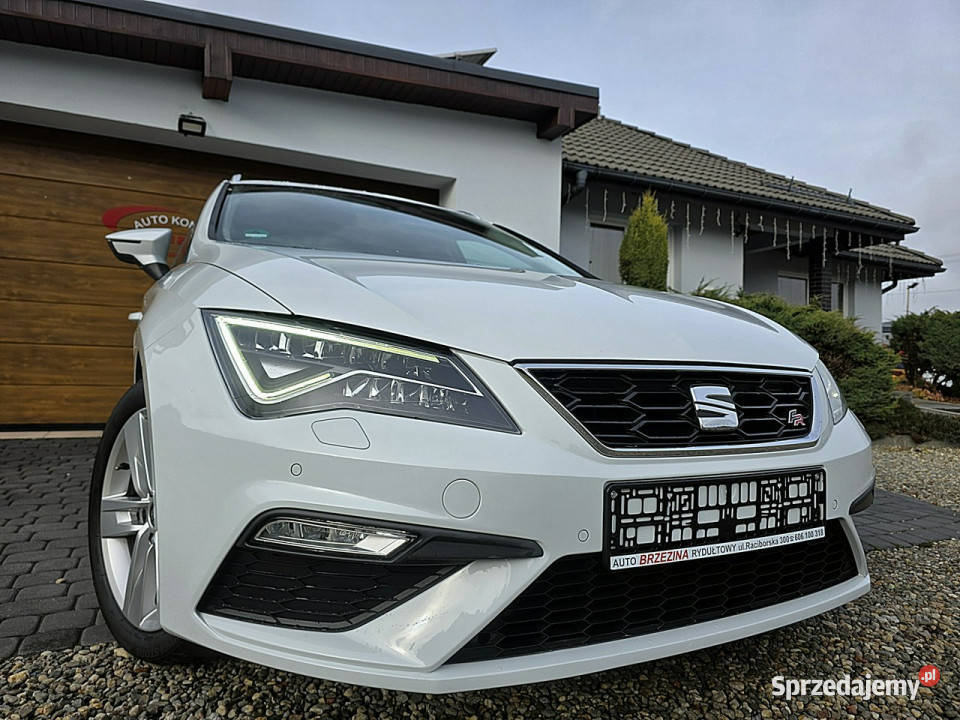 Seat Leon serwis ASO FR nawigacja Full Led III czujnik deszczu