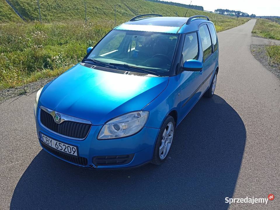 Skoda Roomster 14TDI Panorama dach poduszka powietrzna kujawsko-pomorskie Bydgoszcz