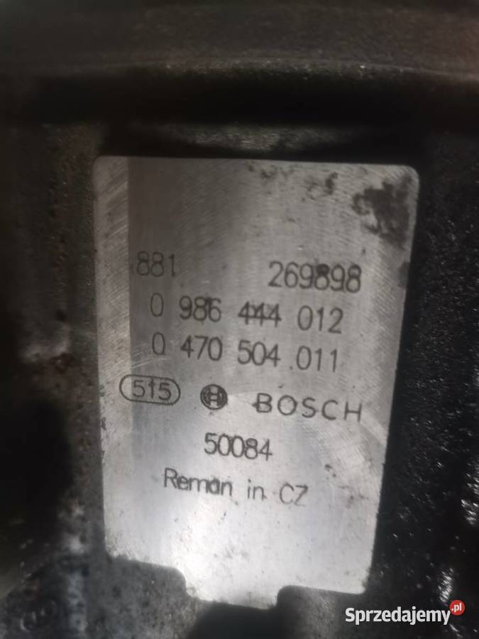 Pompa Wtryskowa Opel Zafira A osobowe Wisznice sprzedam