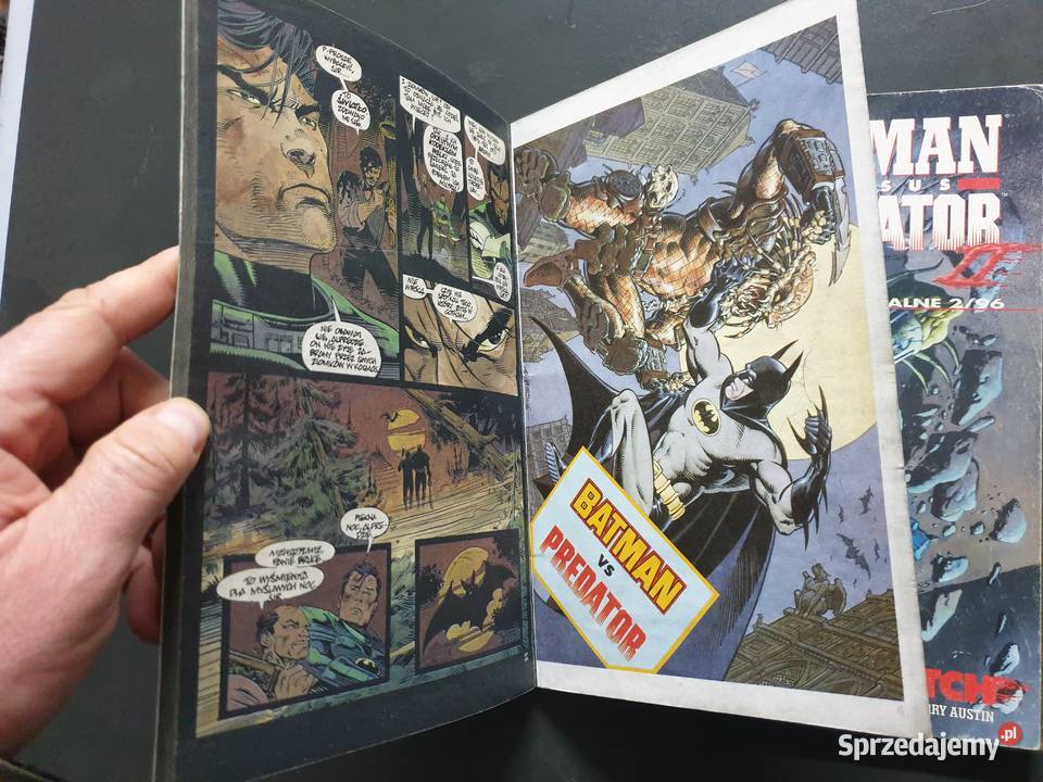 Batman versus Predator część 1 i 2 Komiksy Gdynia