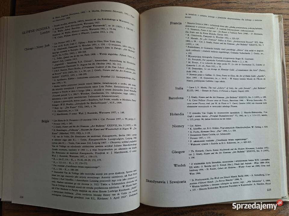 Secesja Mieczysław Wallis Arkady sprzedam