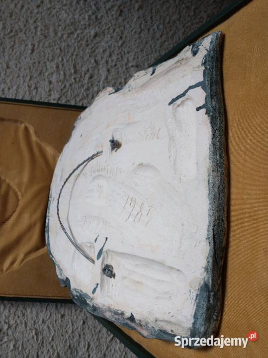 Płaskorzeźba malowana olejnie Karla Obleitnera Krotoszyn