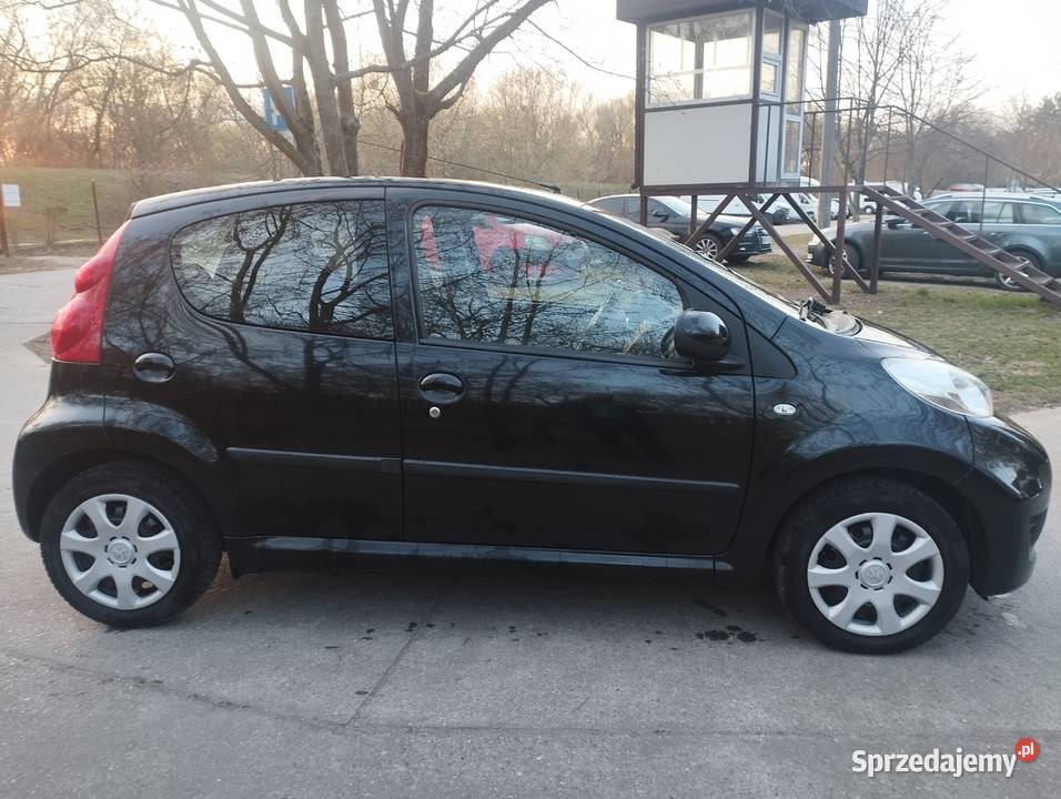 Peugeot 107 Klima Salon I Właściciel czarny mazowieckie Warszawa