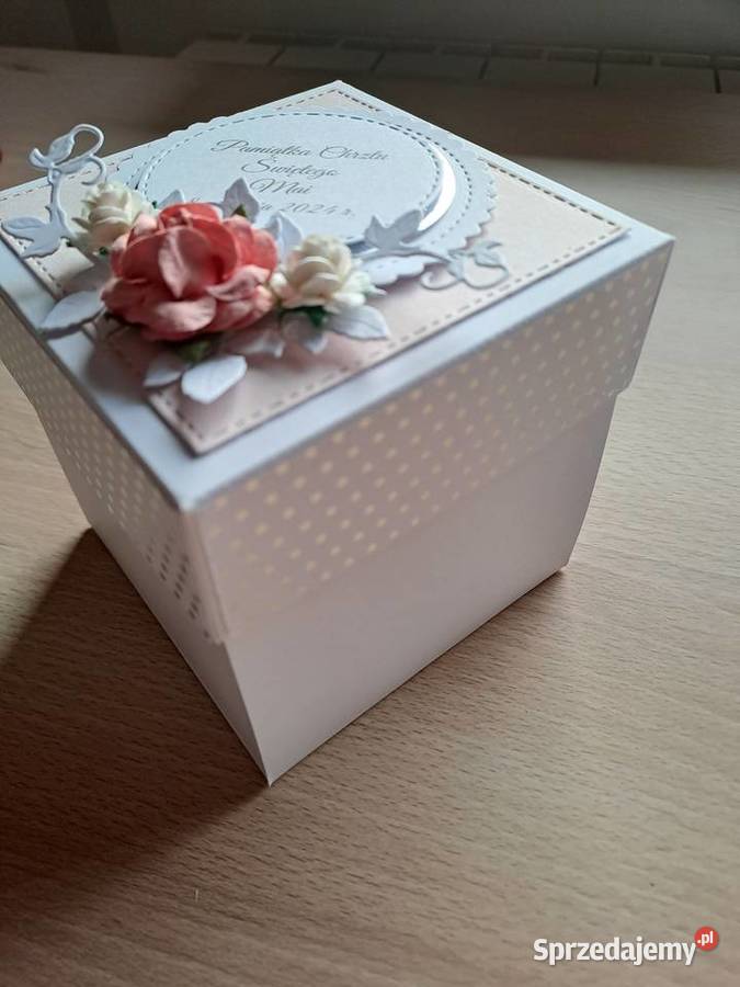 Box z okazji chrztu Rękodzieło Strzebiń