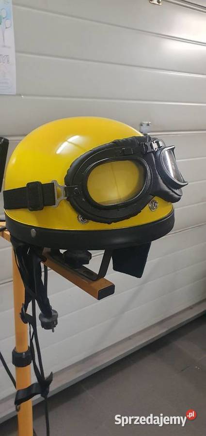 Kask orzeszek gogle prl Głogów