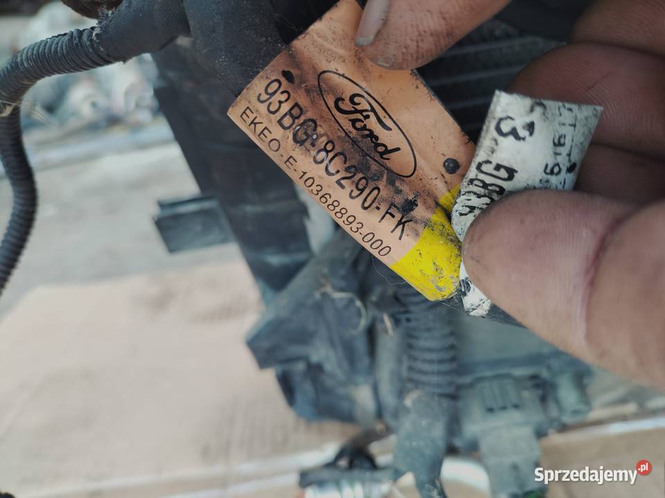 CHŁODNICA WODY KLIMATYZACJI WENTYLATOR ford lubelskie