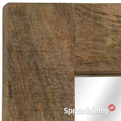 Lustro z ramą z litego drewna mango 50 x 110 Lustra Warszawa
