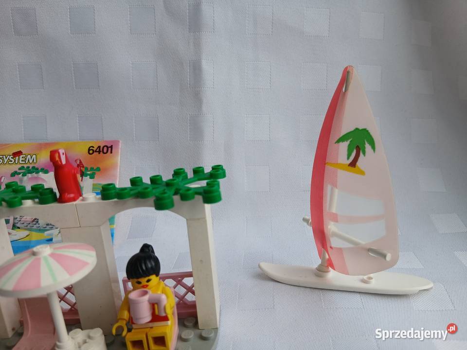 6401 LEGO Zestaw Kompletny Instrukcja Plaża Klocki śląskie