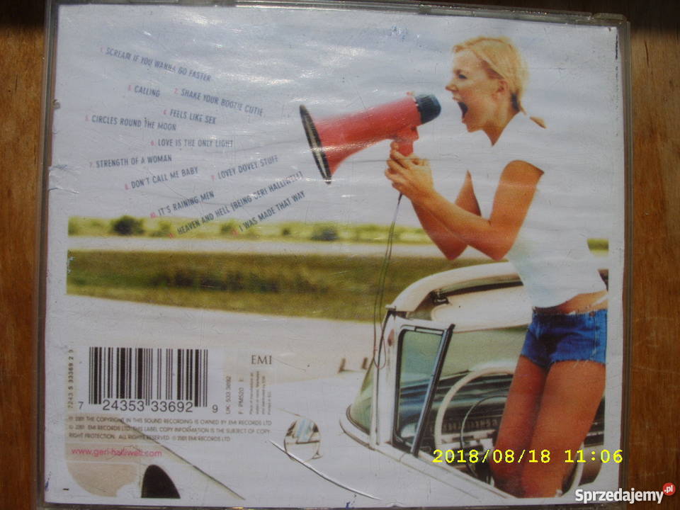 Pop CD GERI HALLIWELSCREAM IF YOU Wołów