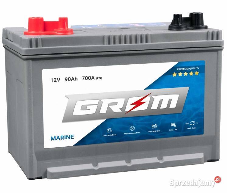 Akumulator GROM MARINE 90Ah 700A M31DC Wałbrzych
