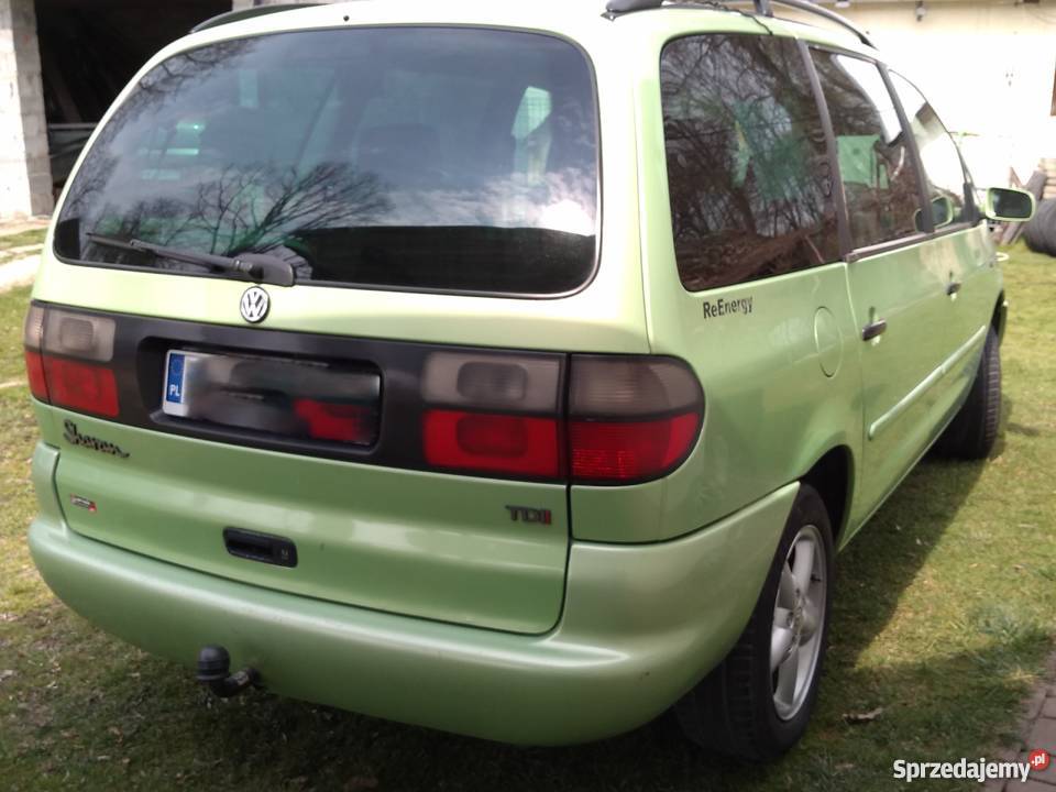 Volkswagen Sharan wersja Sport Trend relingi dachowe