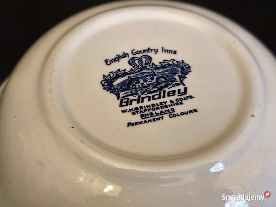 Miska głęboka angielska Grindley Chełm