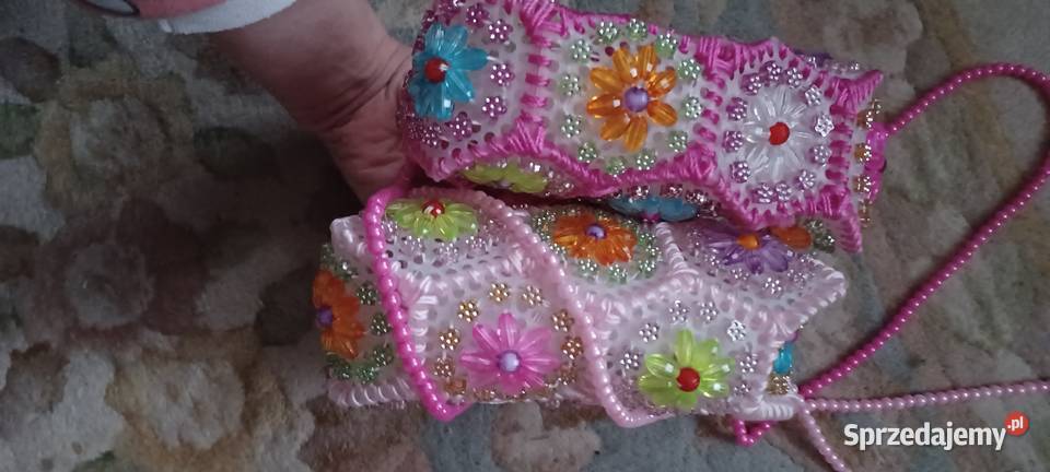 TOREBECZKI Z KORALIKÓW RĘKODZIEO OBIE 150ZL BEZ Poznań sprzedam