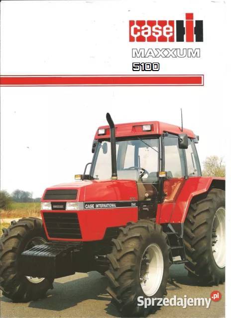 Instrukcja napraw Maxxum Case 5100 5150 wielkopolskie Szamotuły
