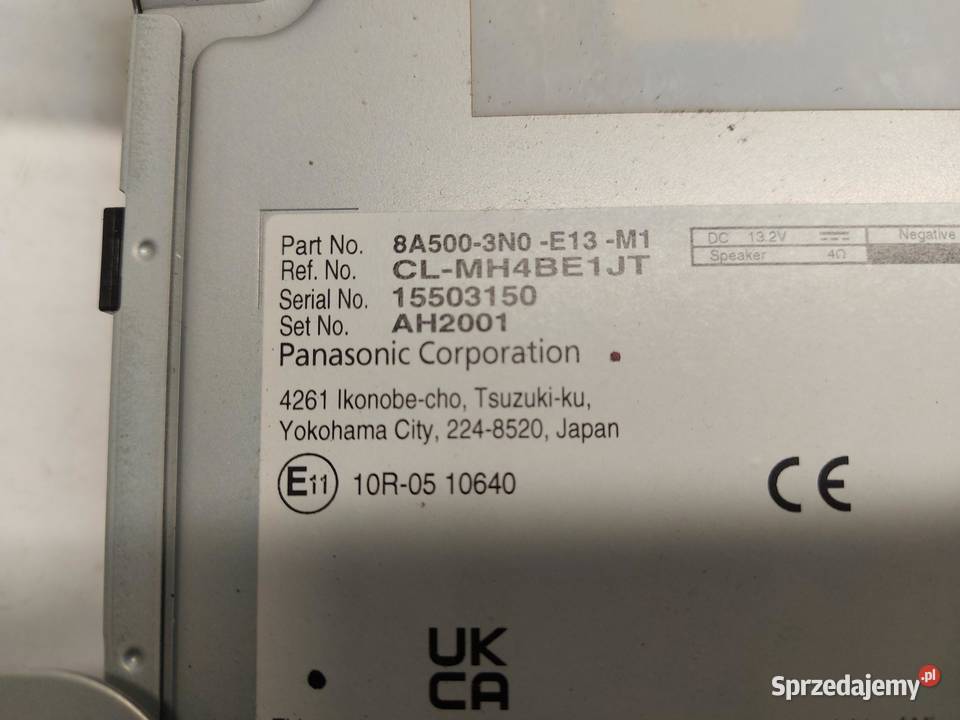Honda HRV III eHEV 2022r RADIO CZYTNIK NAWIGACJI Nawigacje fabryczne dolnośląskie sprzedam