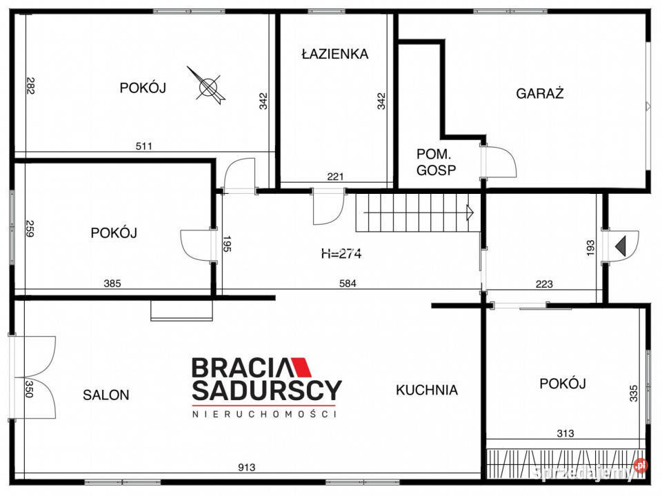 Dom wolnostojący 1812m2 Pielgrzymowice Rok budowy 2004 sprzedam