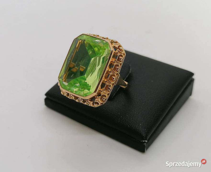 Złoty pierścionek próby 583 1049g Rozmiar 16 Elbląg