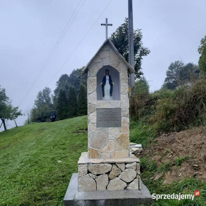 Kapliczka z kamienia naturalnego indywidualny Długołęka-Świerkla