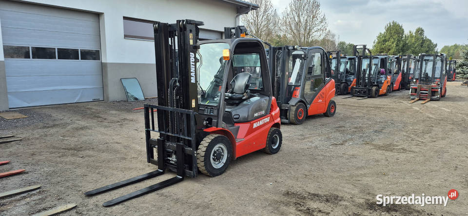 Manitou MI25D Diesel 2017r Triplex 5 m 785 mth mazowieckie Małkinia Górna