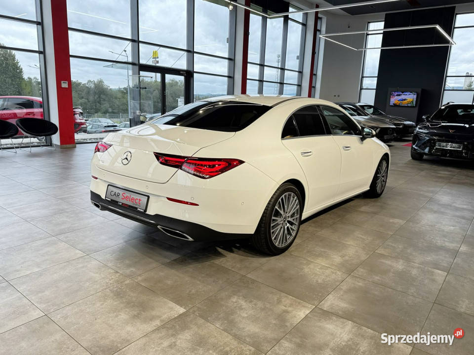 Mercedes CLA 180 13 136 automat 2021 r salon I możliwa zamiana małopolskie Myślenice
