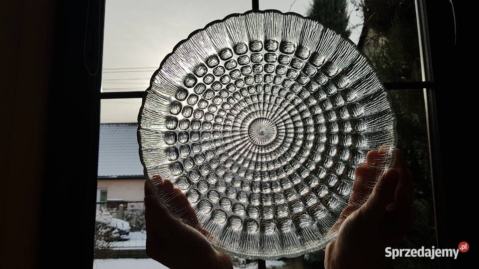 Okrągła taca Cora z rantem ok 305 Ząbkowice Dąbrowa Górnicza