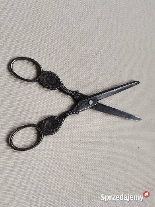 Stare przedwojenne nożyczki S H S Solingen Antyki Katowice