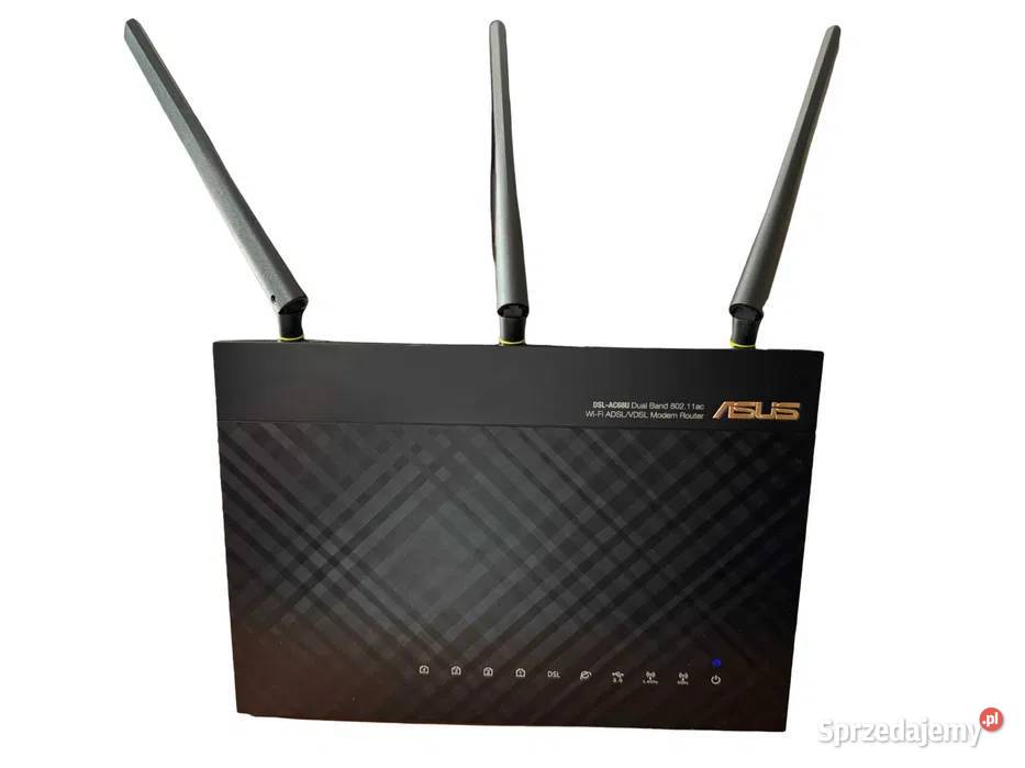ASUS DSLAC68U router ADSLVDSL AC1900 komplet bez router Goleszów sprzedam