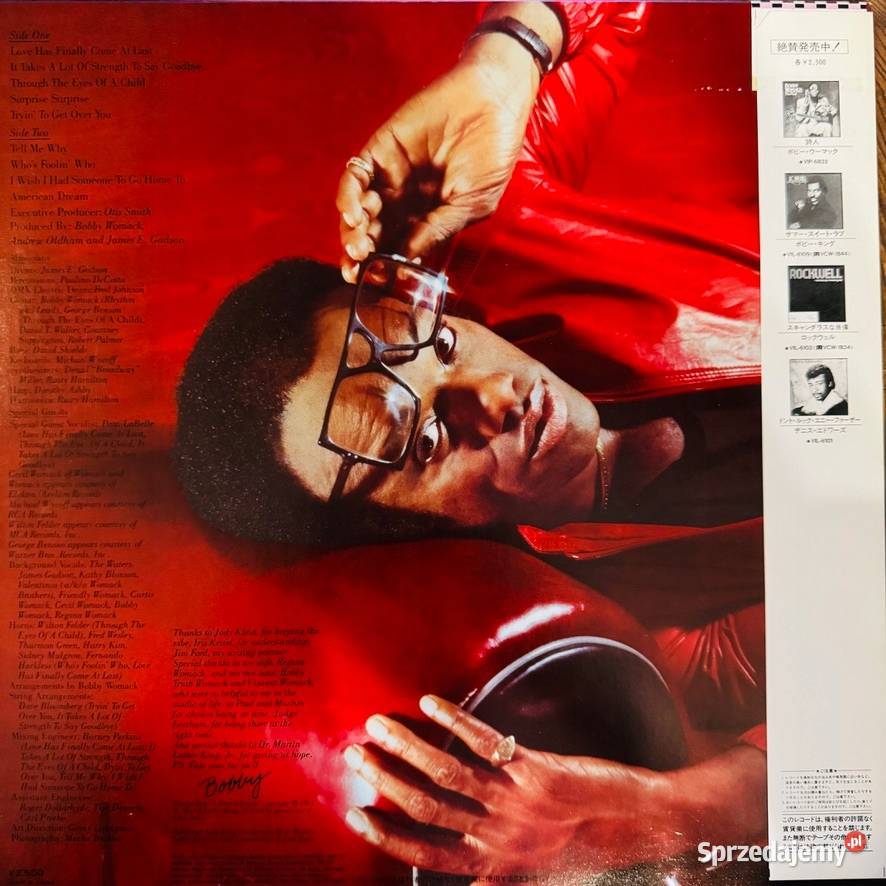 Bobby Womak The Poet II 2 EXEX Japan Obi LP 1984