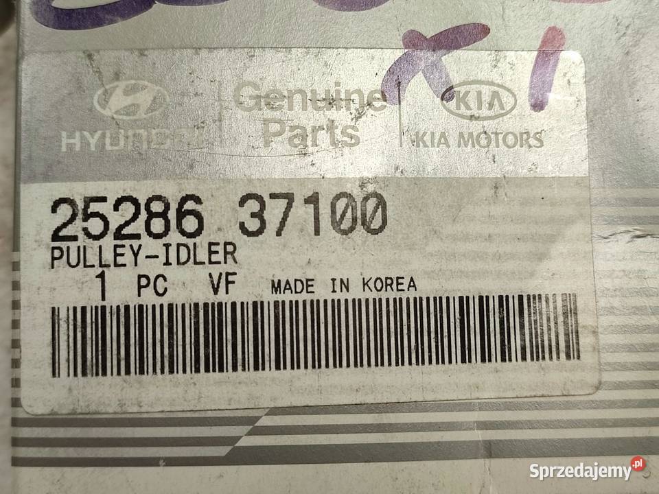 ROLKA PASKA HYUNDAI COUPE II GK 27 V6 20012009 Silniki i osprzęt sprzedam