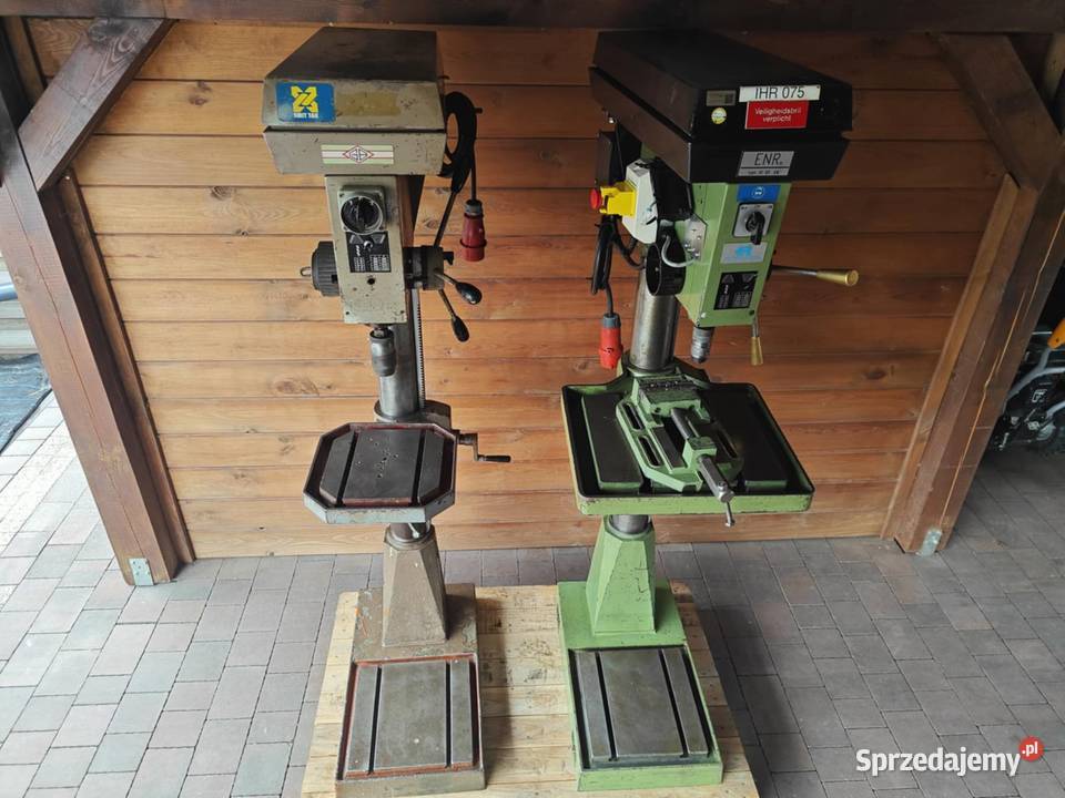 Sprzedam Wiertarki Słupowe 380V Stożek Morsa MK2 Ciechanów sprzedam