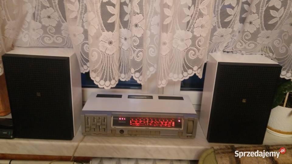 Radio AMATOR 3 białe Unitra PRL Łódź