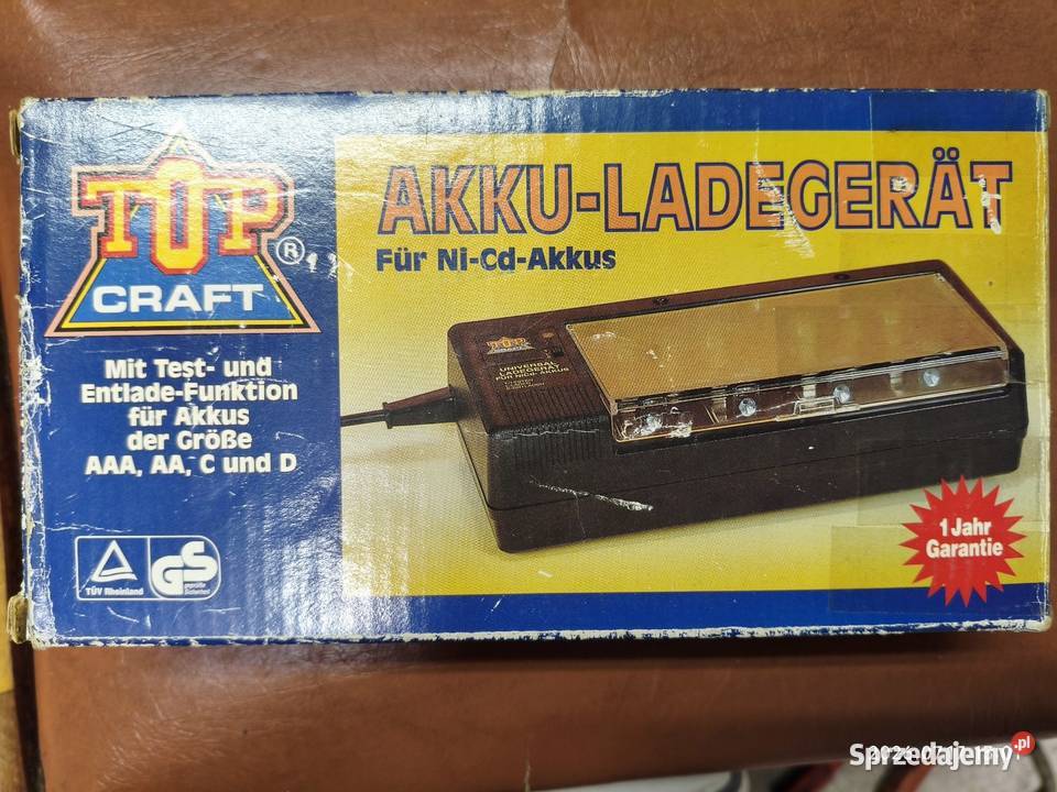 Uniwersalna ładowarka akumulatorków Top Craft Lublin