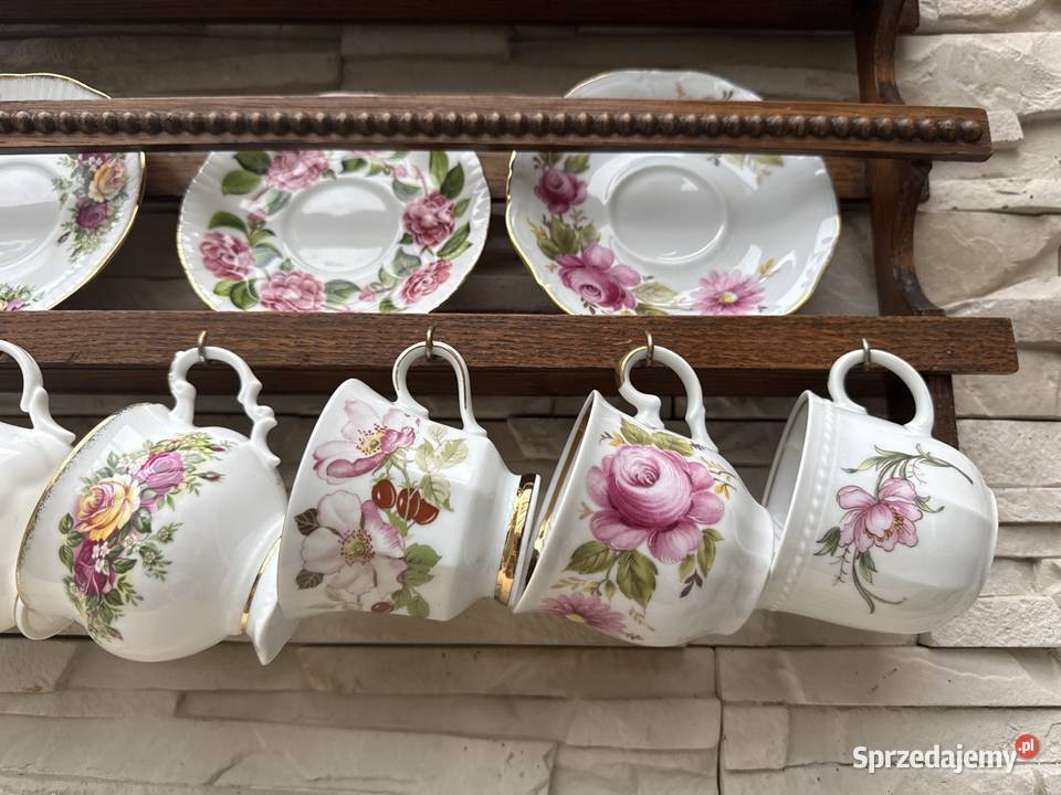 Filiżanka z porcelany filiżanki na drewnianej dolnośląskie Bystrzyca Kłodzka