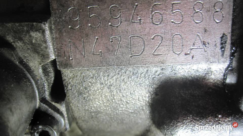 BMW 3 5 X3 E60 20 D N47D20A silnik z pompą osobowe Kielce