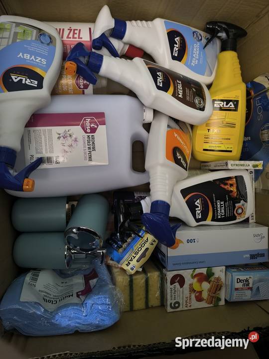 Zestaw chemia domowa 30 elementów Olsztyn sprzedam