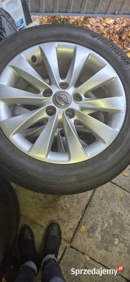 koła lato opel astrazafira 5x110 et 37 Bełchatów